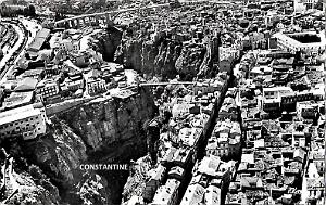 CONSTANTINE - VUE GENERALE ET RUE CLEMENCEAU